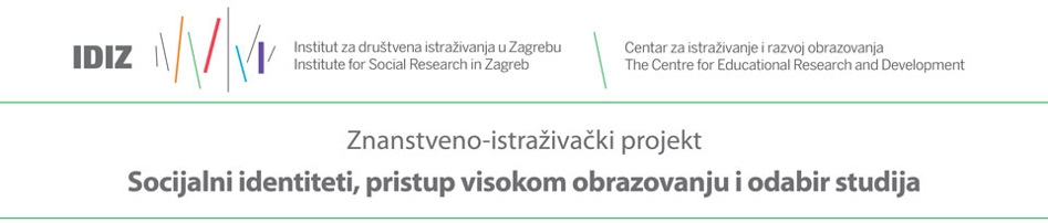 Socijalni identiteti, pristup visokom obrazovanju i odabir studija